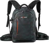 K&F Concept Backpack KF13.119 Large 31x24x46cm - Black/Green
