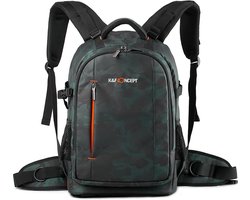 K&F Concept Backpack KF13.119 Large 31x24x46cm - Black/Green