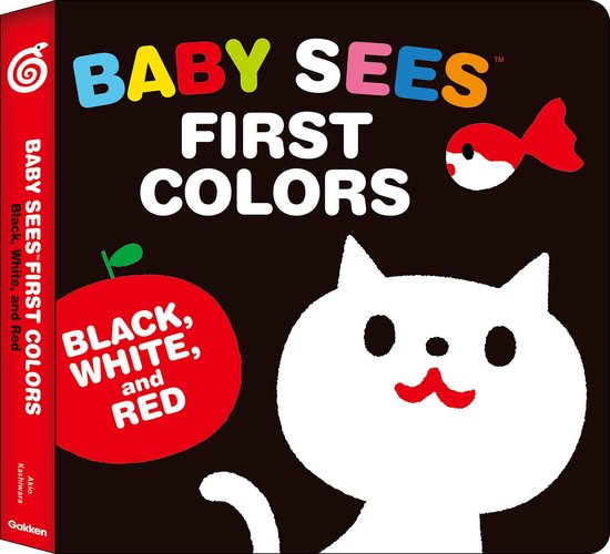 Foto: Baby sees first colors black white red a totally mesmerizing high contrast book for babies