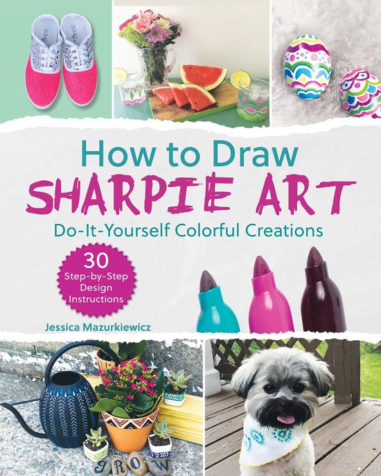 How to Draw Sharpie Art DoItYourself Colorful C, Jessica