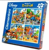 Disney Kinderpuzzel - Mickey's ToonTown (4x6)