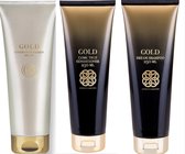 GOLD DREAM SHAMPOO & COME TRUE CONDITIONER 250 ML & Gold Luxury Hair Masque 200ml
