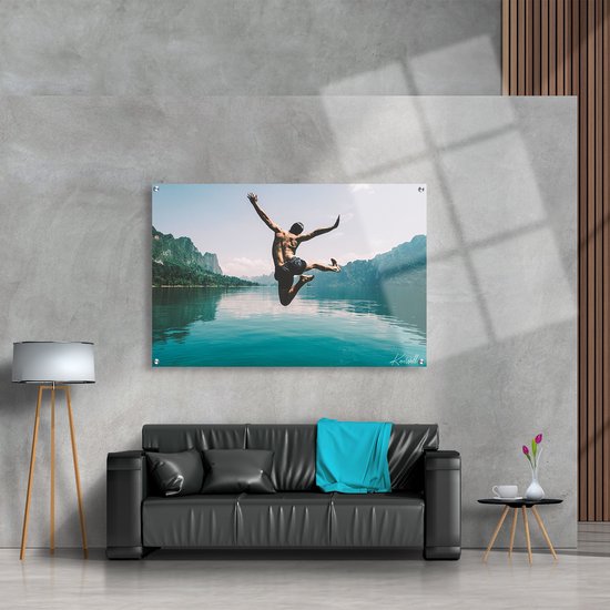 Luxe Plexiglas Schilderij Freedom | 75x100 | Woonkamer | Slaapkamer | Kantoor | Muziek | Design | Art | Modern | ** 5MM DIK**