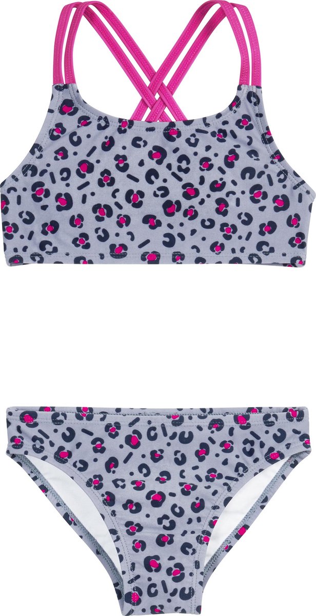 Playshoes Bikini - UV - Werend - Panterprint - Grijs - Maat