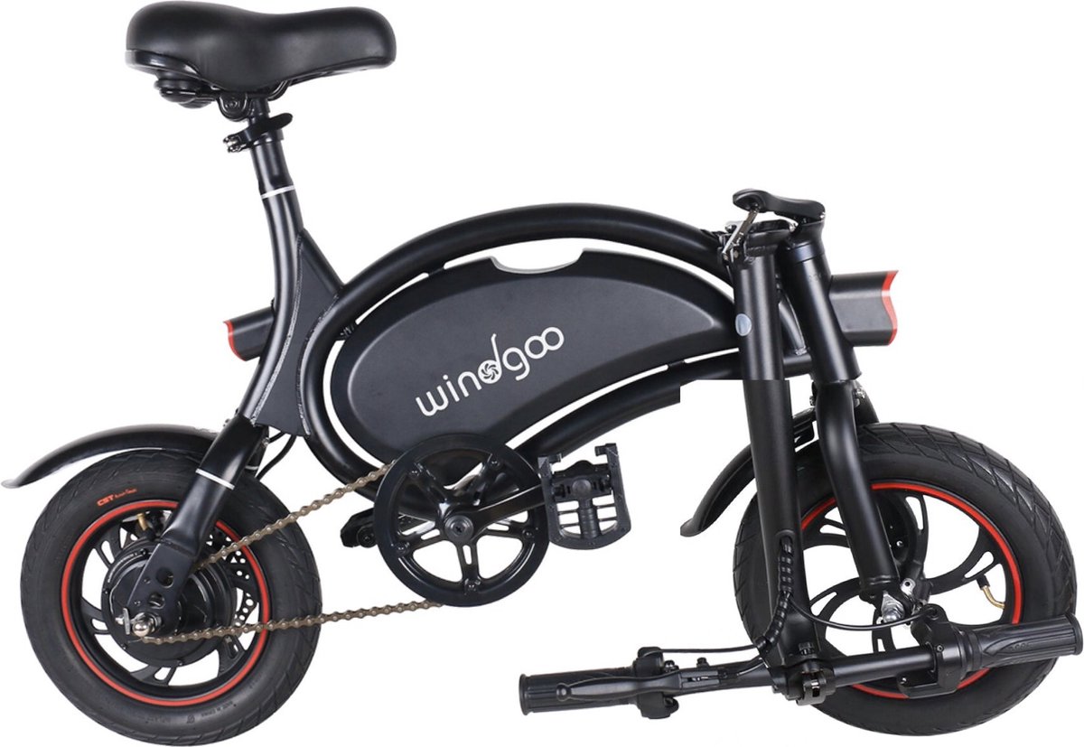 Windgoo B3 Pro V2 Elektrische LongRange EBike met Trappers E