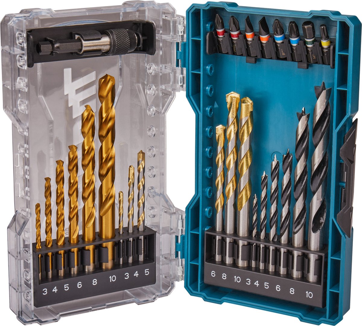 Coffret de forets en métal pour perceuse 19 pièces - MAKITA D-67527