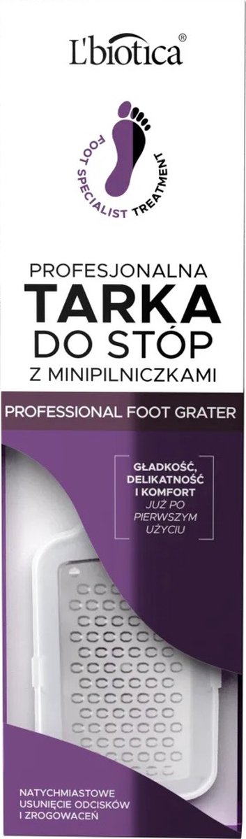 Express Pedicure professionele voet rasp 1pc.