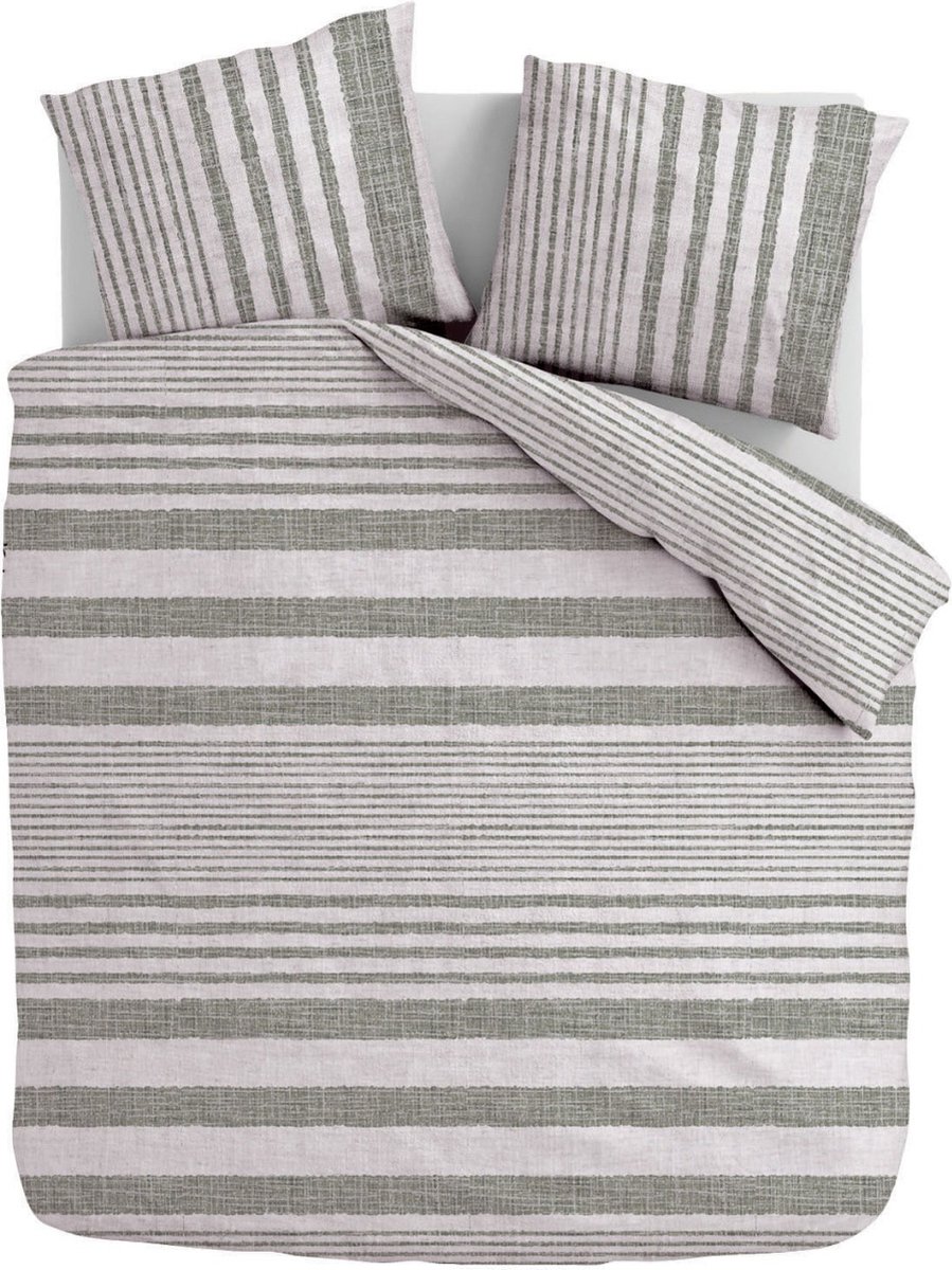 Zydante Dekbedovertrek - Cotton Rich Collection - Saint Tropez - Pastel Grijs / 240x200