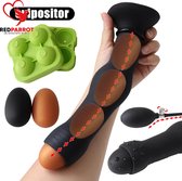 Grote plug inclusief anale eieren | Kralen | Buttplug | Inwendige stimulatie | Vaginale ballen | Fisting | Anaal of vaginaal inbrengen | BDSM