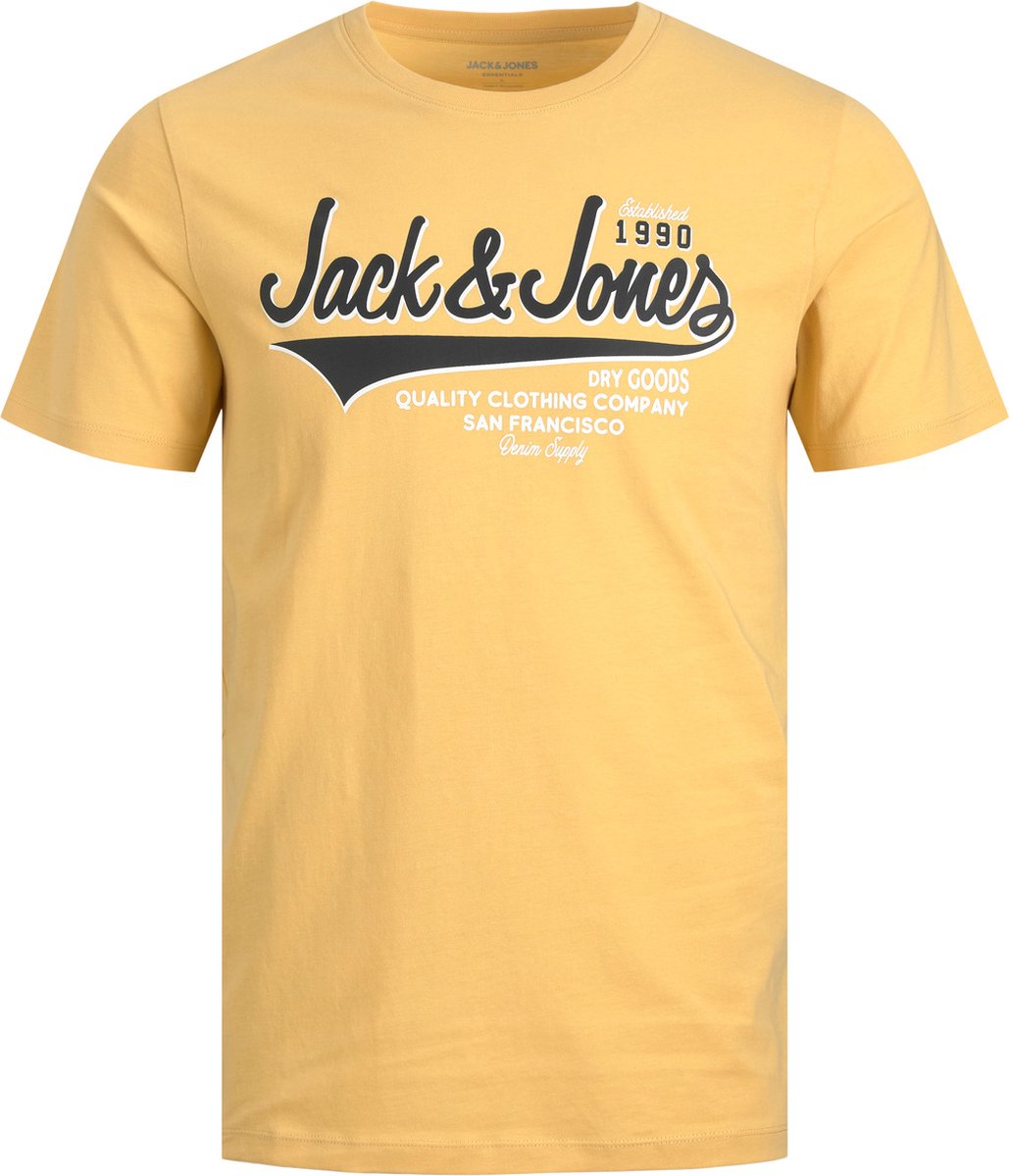 Tee-shirt À Manches Courtes Homme JJELOGO O-NECK 2 COL SS23 SN JACK JONES