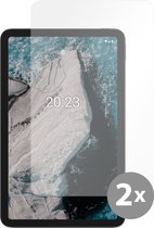 Cazy Tempered Glass Screen Protector geschikt voor Nokia T20 - Transparant - 2 stuks