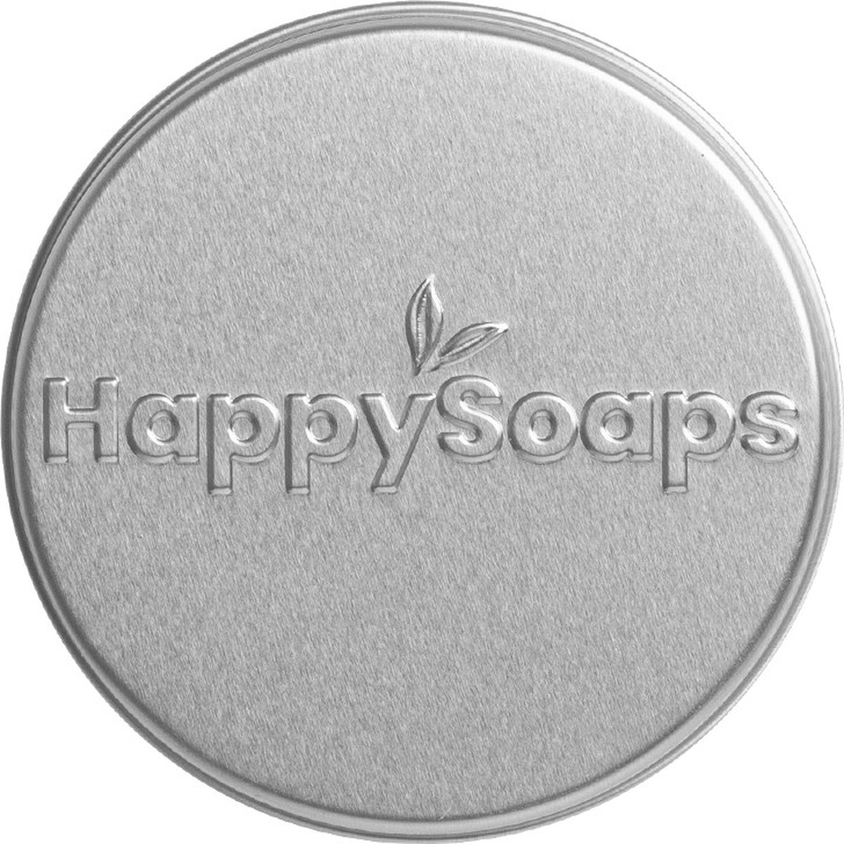 5x HappySoaps Bewaar en Reis Blikje Shampoo Bar 12 gr