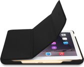 Apple iPad Mini 5 (2019) Hoes - Macally - Tri-Fold Serie - Kunstlederen Bookcase - Zwart - Hoes Geschikt Voor Apple iPad Mini 5 (2019)