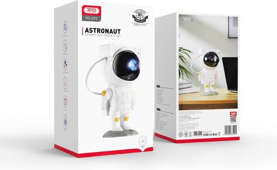 XO Astronaut Star & Galaxy LED Babyprojector CF01 van XO — afbeelding 2