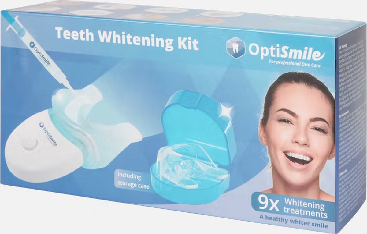 Tanden Bleken - Tandenbleker set - Tandbleekset Premium - 3D LED - Zonder Peroxide - 3 Gelspuiten + GRATIS CADEAU 2 extra gelspuiten - Veilig - Thuis bleken - Witte Tanden - Professionele Teeth Whitening - Tandenbleek set