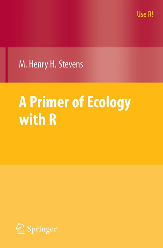 A Primer of Ecology with R - cover