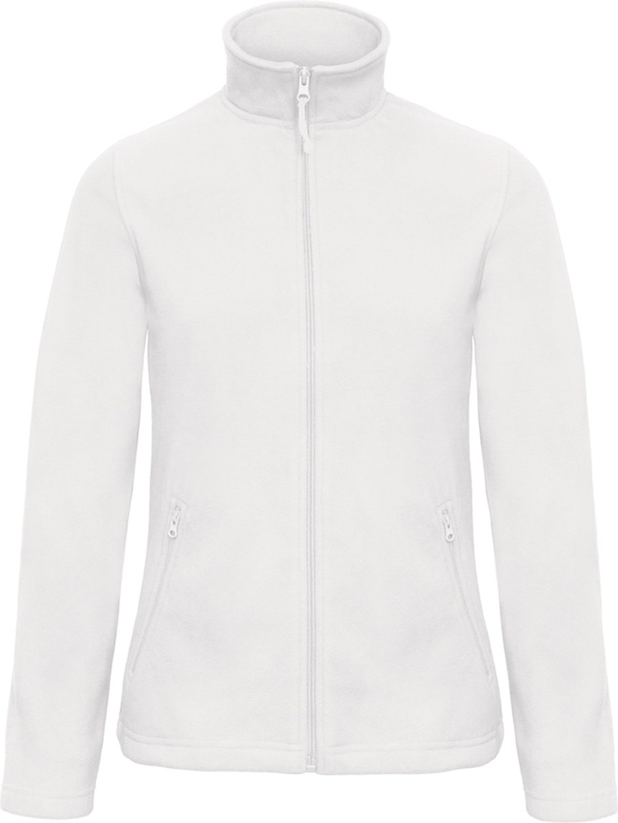 Fleecevest 'ID.501 Micro Fleece Full Zip' Dames Maat XL Wit