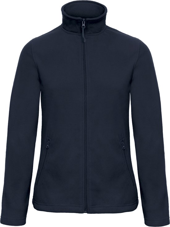 Fleecevest 'ID.501 Micro Fleece Full Zip' Dames Maat 3XL Donkerblauw