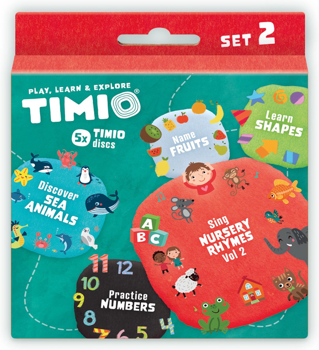 TIMIO Disc Set 2: 5 Discs - TMD-02