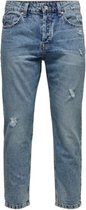 Only & Sons - Jeans-Onsavi Beam Tap Crop -33