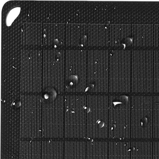 Denver Solar Panel - Opvouwbaar Zonnepaneel - 20W - QC3.0 voor Snel Laden - Slim Design - SOP10200 - Zwart — afbeelding 4