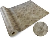 Karat Vloerbedekking - PVC vloeren 3D - Zand - 100 x 400 cm