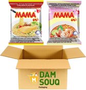 Damsouq® Instant noedels Mixpakket Mama Kip en Garnaal (30x 55 Gram)