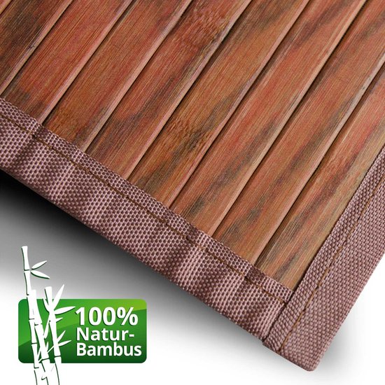 Tapis casa pura - Bamboe - Tapis - Magenta - Marron - 150 x 200 cm | bol