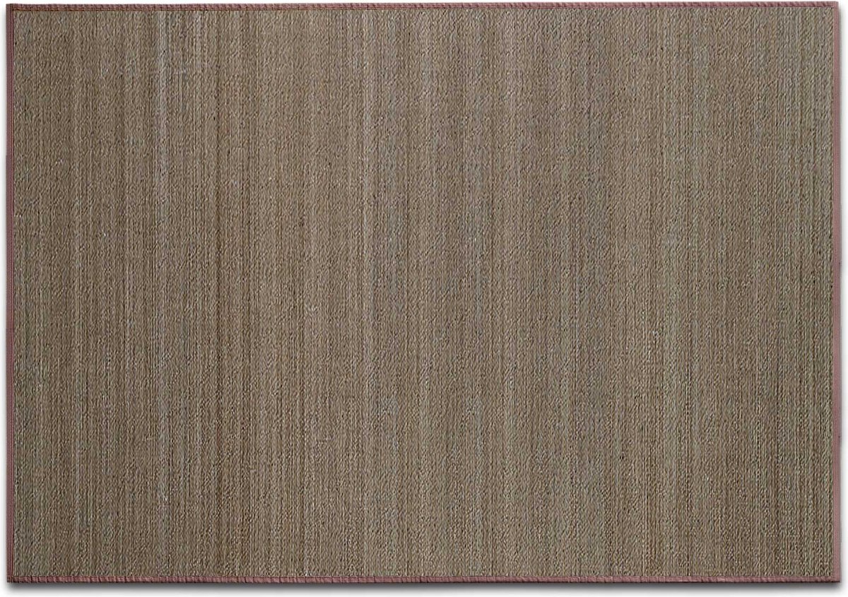 FLOORDIREKT Vloerkleed - Bamboe - Tapijt - Panda - Bruin - 90 x 120 cm