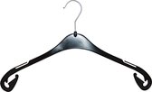 Kledinghanger, blousehanger, shirthanger zwart 47cm met rok (270x)