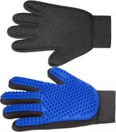 SFT Products Huisdieren Haarborstel Handschoen - Rechterhand - Blauw - Klittenkam - Vachtborstel - Hondenborstel - Kattenborstel - 1 Stuks
