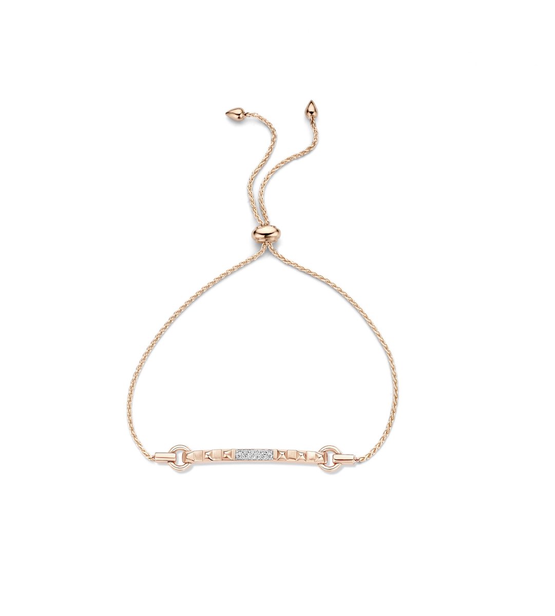 Tirisi Jewelry TB2115DP – roségouden armband 18krt – diamant - uitverkoop