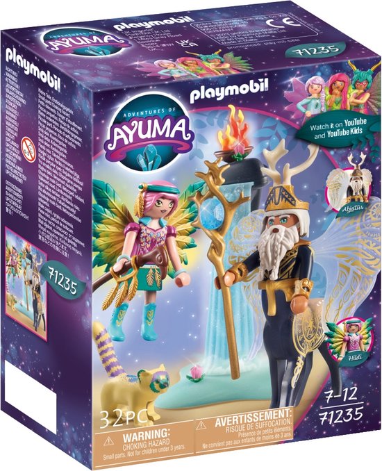 Playmobil Ayuma, chariot avec fée et phénix, Playmobil