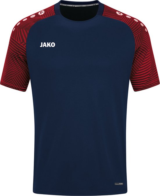 Jako Performance T-shirt Hommes - Marine / Rouge | Taille : L