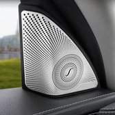 Deur Speaker Audio Speler Cover Trim Protector 3 Hoek Compatibel Met Mercedes W205 C-Klasse X205