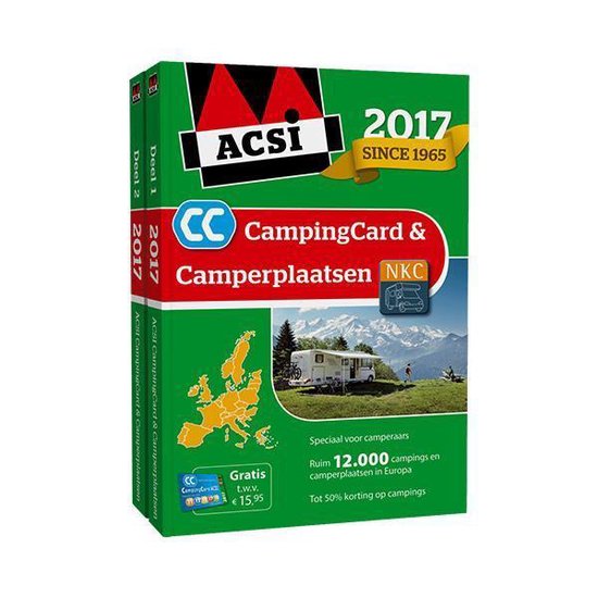 ACSI Campinggids - ACSI CampingCard & Camperplaatsen 2017