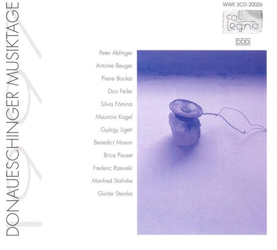 Donaueschinger Musiktage 1997 - Kagel, Boulez, et al