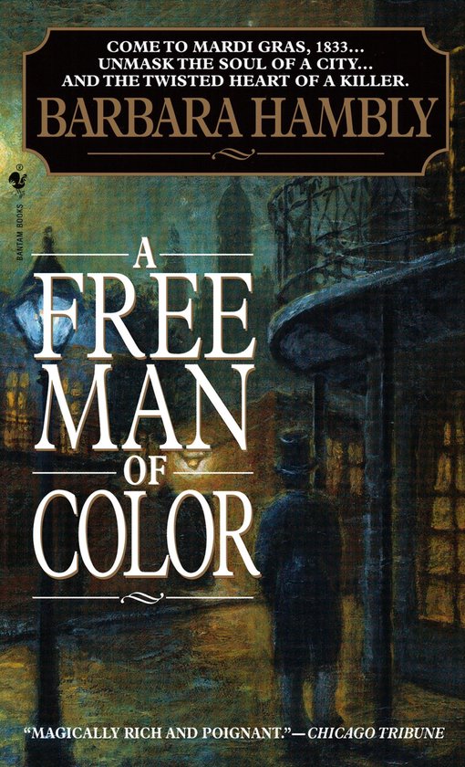 Benjamin January 1 - A Free Man of Color - cover