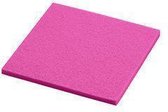 Daff Onderzetter - Vilt - Vierkant - 10 x 10 cm - Pink - Roze