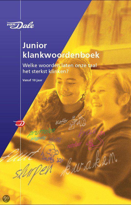 Cover van het boek 'Van Dale Junior klankwoordenboek'