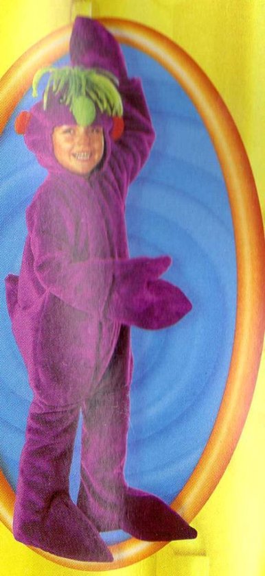kinderkostuum Hoobs - Jim Henson paars 3-5 jaar
