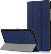 Lenovo Tab E8 Hoesje - Tri-Fold Book Case - Blauw