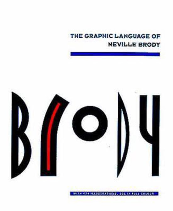 Graphic Language Of Neville Brody - cover