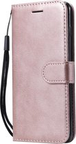 Samsung Galaxy S10 Hoesje - Shiny Book Case - Rose Gold