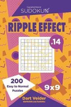 Sudoku Ripple Effect - 200 Easy to Normal Puzzles 9x9 (Volume 14)