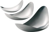 Georg Jensen schalenset LEAF - RVS - 3 stuks