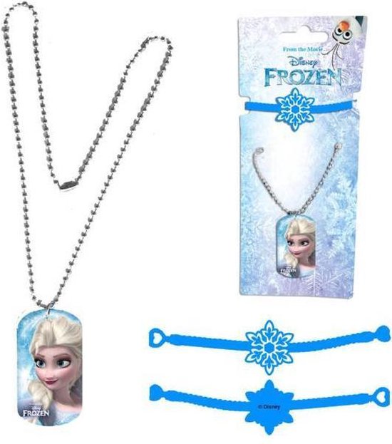 Frozen Elsa - Ketting en armband - geschenkset voor kinderen | bol.com