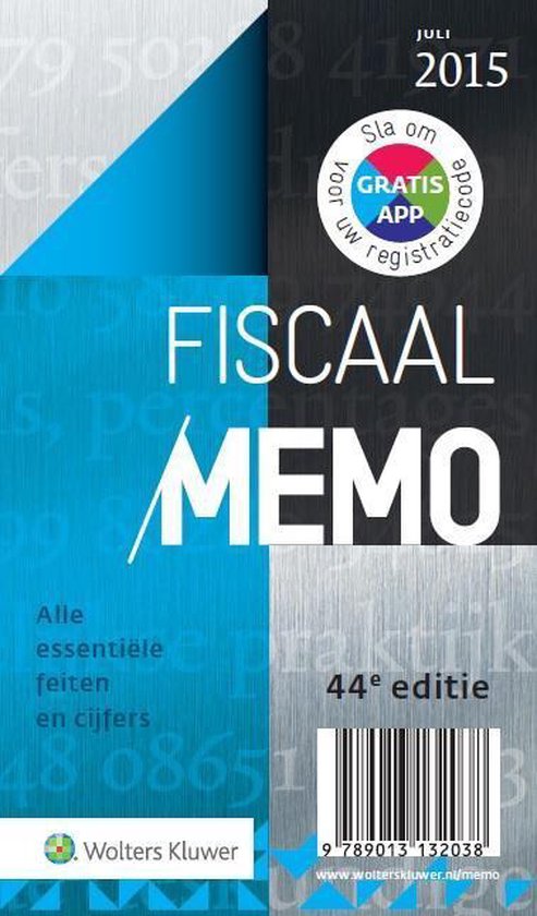 Fiscaal Memo juli 2015 - cover