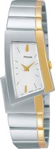 Pulsar PEGG72X1 horloge dames - zilver en goud - edelstaal