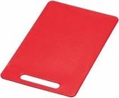 Kesper 30463 planche à découper pour cuisine Rectangulaire Plastique Rouge